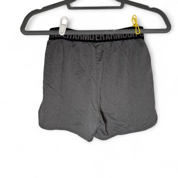 Under Armour Black and Grey Shorts Size XS Athletic Casual - Picture 3 of 4